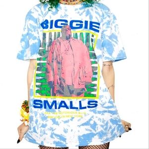 Biggie Smalls Tie Dye T-shirt
